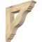 Ekena Millwork Funston Traditional Rough Sawn Bracket, Douglas Fir, 4"W x 22"D x 22"H BKT04X22X22FST01RDF - alternate 1